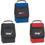JH3517 Dual Compartment Lunch Bag With Custom Imprint